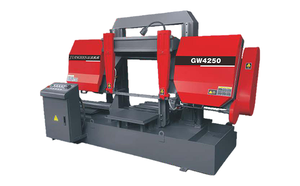 虎门港管委会GW4250双柱龙门卧式带锯床