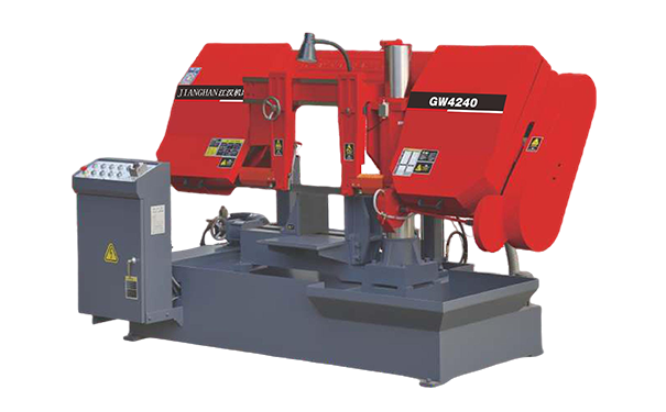 虎门港管委会GW4240双柱卧式带锯床